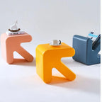 FULL LOVE Nordic Small Stool Household Children's Bench Creative Arrow Thickened Plastic Fitting Room Door Shoe Changing Stool
