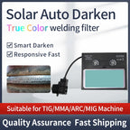 Solar Li Auto Darkening TIG MIG MMA Welding Helmets/True Color Welder Goggles/Mask Eyes Glasses/Goggles for Welding Machine