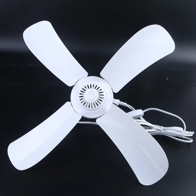 220V 8W 20W 4 Leaves 42/62/80/92cm Ceiling Fan One Gear mini Fan bedro