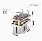 Brazil Molds Popsicle Molds With 304 Stainless Steel Mexico Paleta Ice Cream Popsicle Mould 28 Cavities