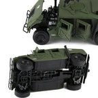 Large Size 1:18 Hummer H1 Military Explosion Proof Car Model Alloy Diecast Simulation Toy Armored Car Metal Tank Model Gift