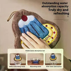 Kitchen Hand Towel Bathroom Absorbent Hand Towel Wall Hanging Cloth Thickened Handkerchief For Kitchen Hand Towel Cleaning Cloth