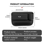 Car Cup Holder Organizer Crevice Gap Filler Stuff Storage Box For MINI Cooper One JCW R56 Countryman Clubman R50 R53 R58