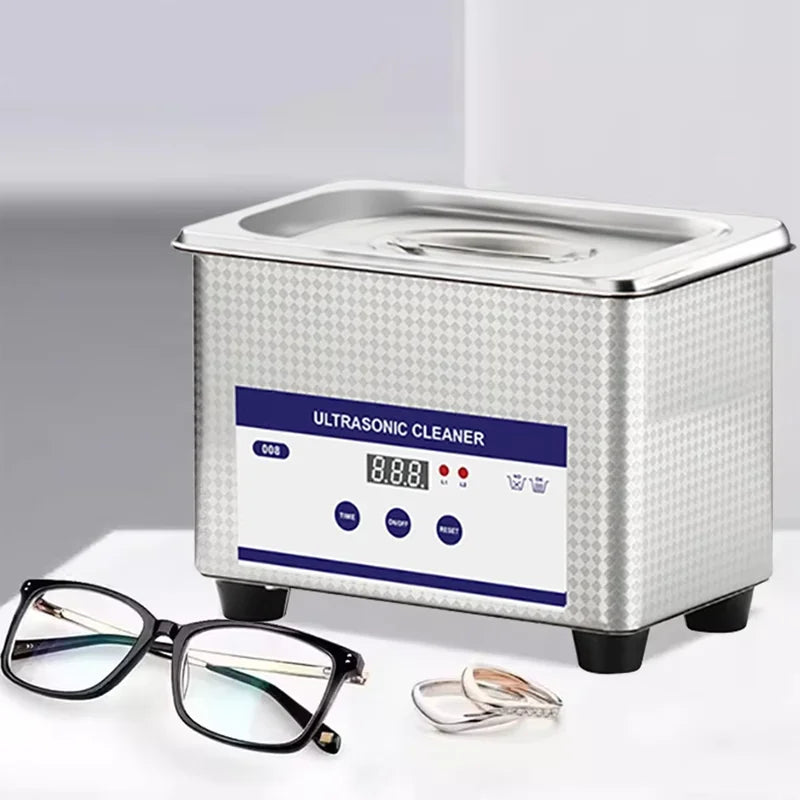 0.8L Optical Ultrasonic Cleaner 40kHz Ultra Sonic Cleaner with Timer Ultrasonic Jewelry Cleaner Ultrasonic Cleaning Machine