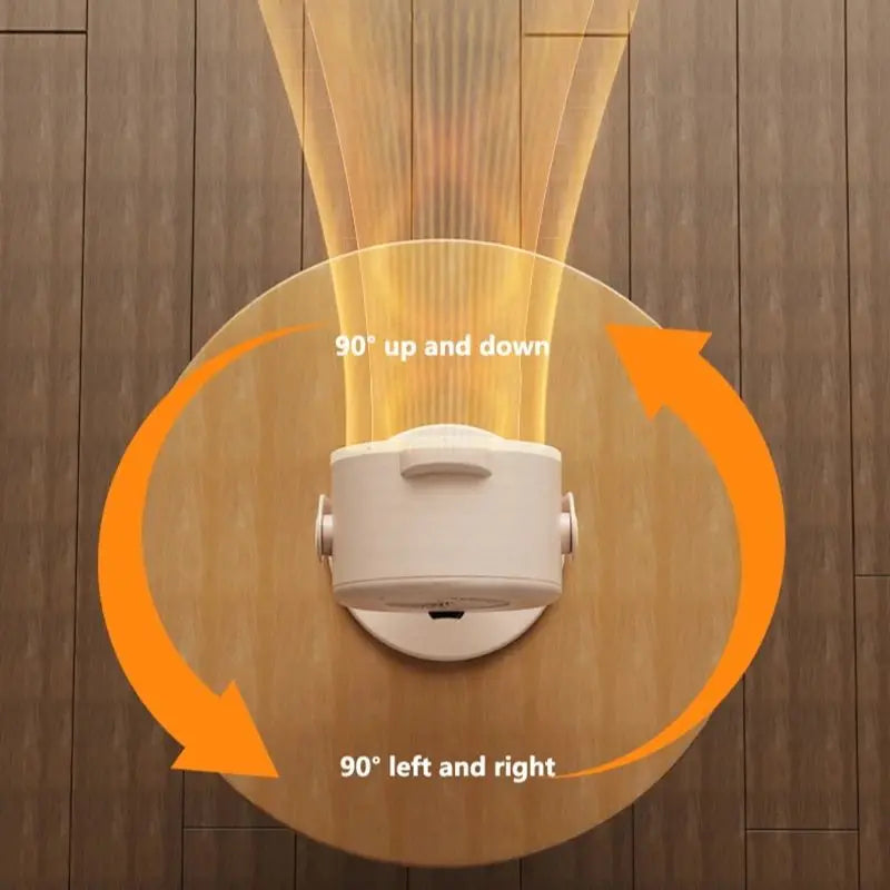 Midea Fast Heating Heater Desktop Portable Energy Saving Mini Electric Warmer Winter Gift For Office Desk Dorm Home Appliance