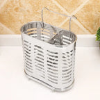 Kitchen Organizer Stainless Steel Dish Drainer Kitchen Tableware Storage Rack Chopsticks Spoon Fork Storage Holder For Kitchen