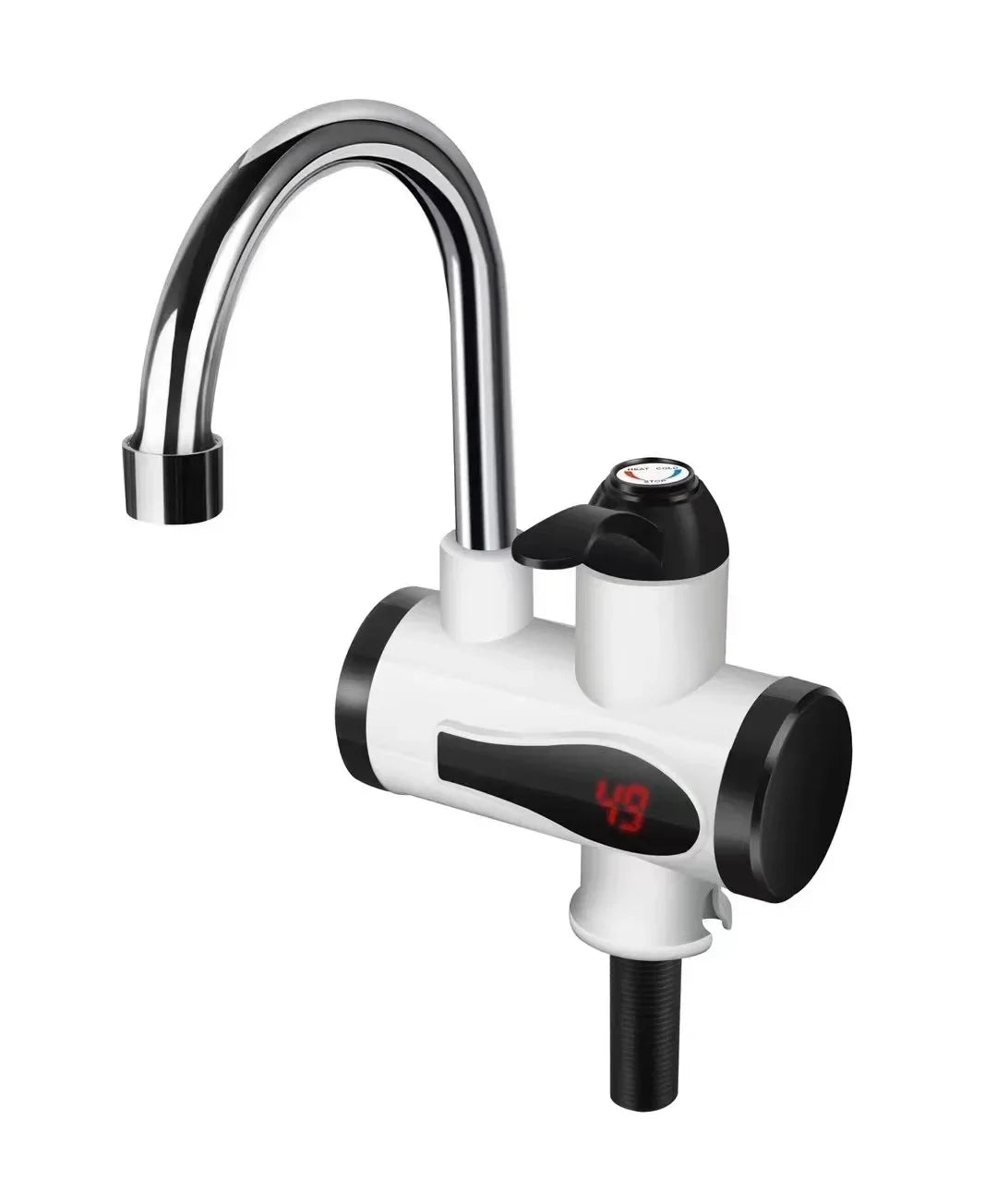 Tankless Instantaneous Faucet Water Heater Instant Water Heater Tap Kitchen Hot Water Crane LED Digital EU Plug