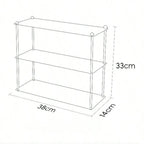 Modern Stainless Shelf Steel 2/3 Layers Minimalist Storage Rack  Cup Cosmetics Rack Kitchens Accessories Storage Organization