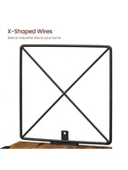 VASAGLE Wall Mounted 5-Tier Floating Corner Shelf. For Bedroom, Living Room, Bathroom, Kitchen, Office. Easy Assembly
