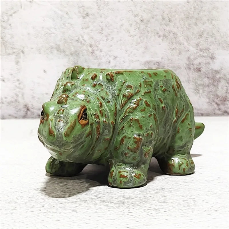 Creative Cartoon Cute Cartoon Dinosaur Flower Pot Container Ceramic Succulent Pot Flower Pot Plant Pots Home Decor