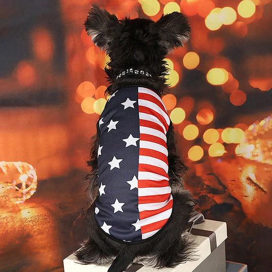 Adjustable American Flag Dog Bandana & Bow Tie Set - Patriotic Pet Scarf for Small to Large Dogs & Cats | AlluCanFind