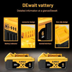 Original DEWALT battery，20V,，6AH， rechargeable lithium-ion battery， DCB115， DCB118,，Dewalt tool battery, dewalt ，DCB1104 charger