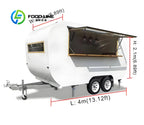 Mobile Food Trailer Kitchen for Outdoor Camping Fast Food Snack Hotdog Vending Alien Dining Car Customized Kitchen Supplies