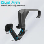 For Tesla Model 3 Model Y 2023 Foldable Wireless Magnetic Phone Holder Phone Gripper Car Screen Mount Support Arm Mobile Stand