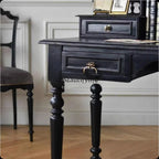American retro old solid wood dresser French gothic bedroom makeup table