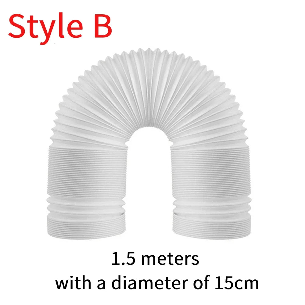 Air Conditioner Exhaust Hose Vent Kit Mobile Air Conditioning Parts Window Kit Slide Plate Tube Connector Wind Shield Adaptor