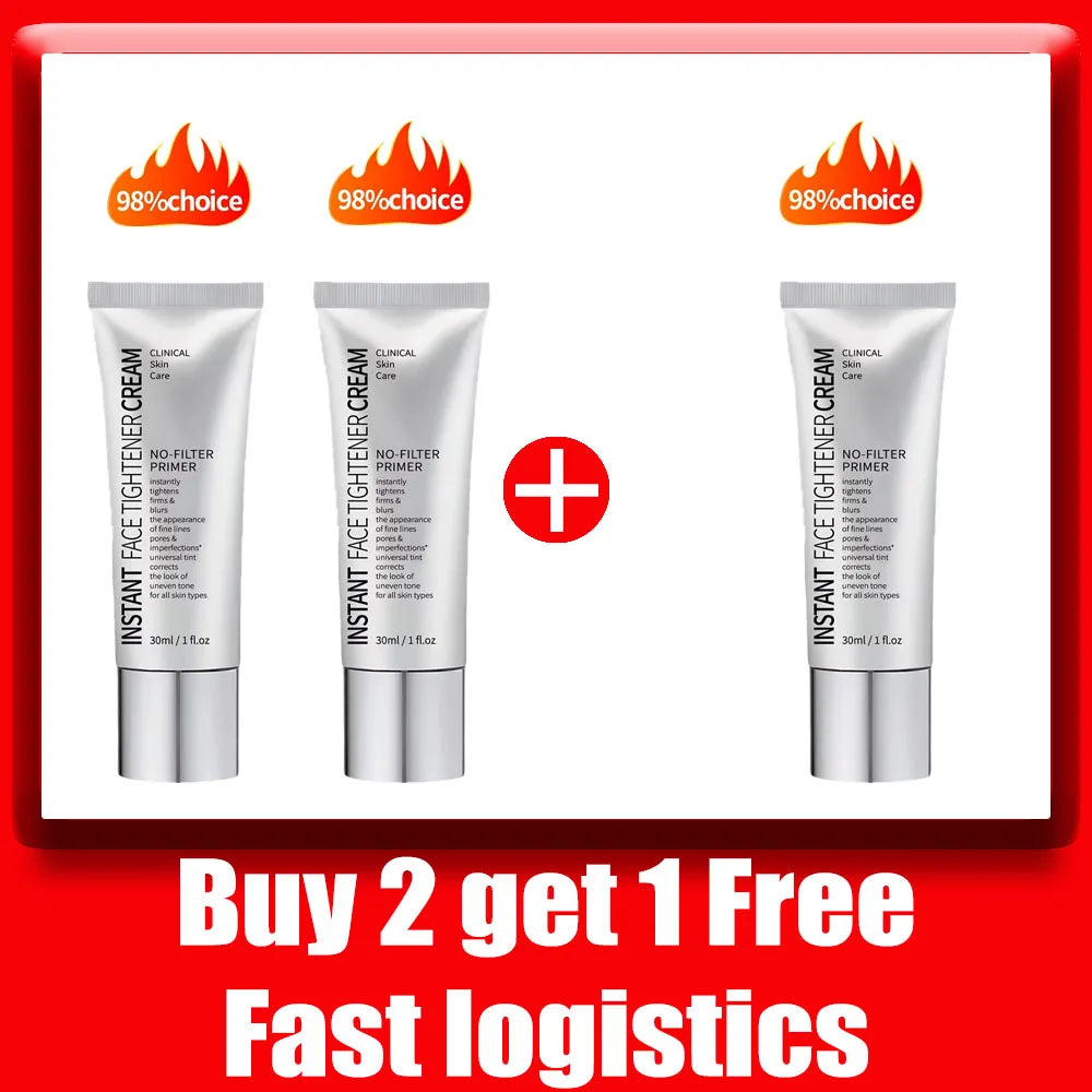 Natural No-Filter Primer & Concealer – Instant Firming, Oil Control Cream