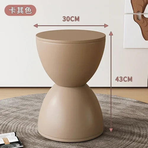 Minimalist Nordic Dressers Stool Plastic Design Apartment Shoes Changing Children Foot Stool Relax Muebles Trendy Furniture