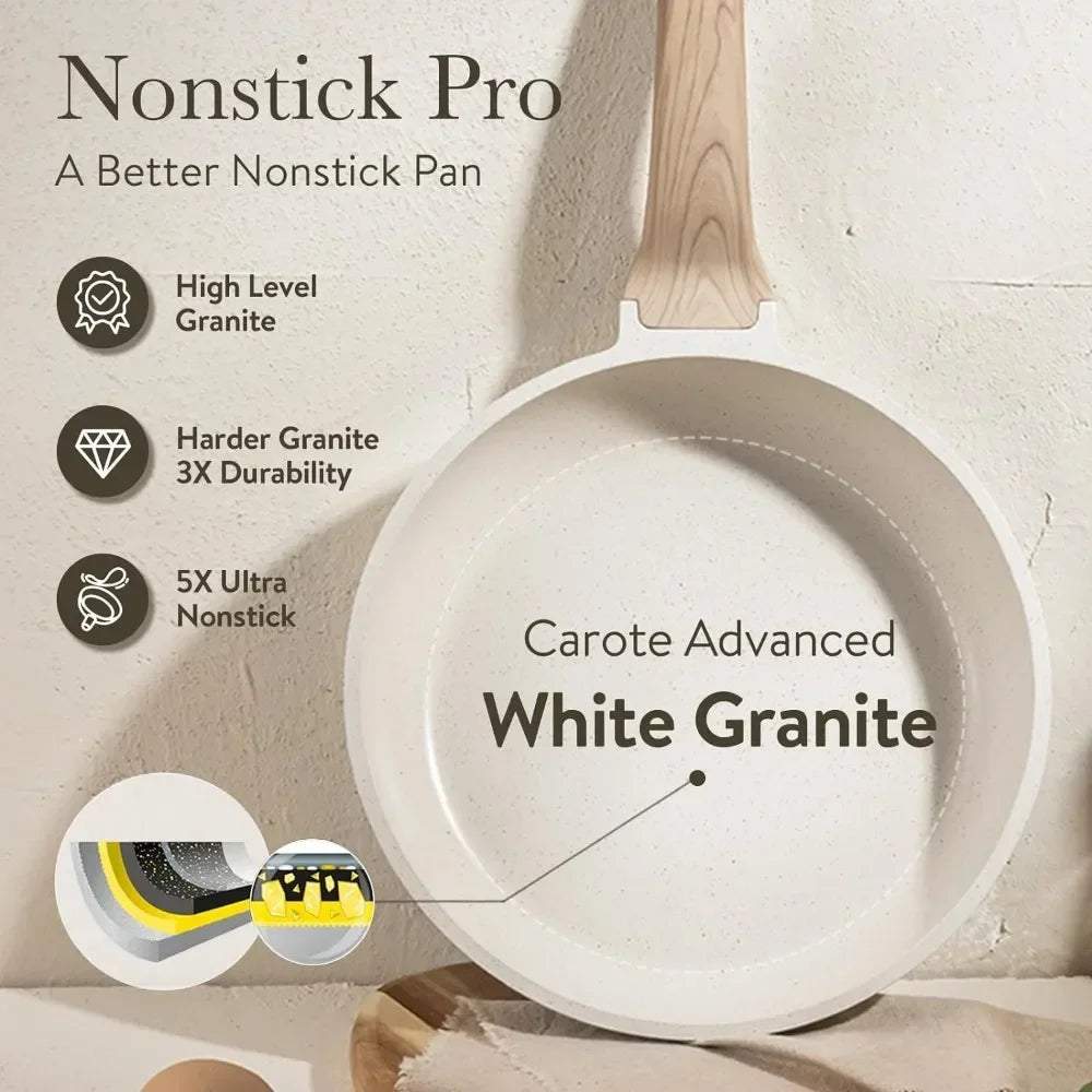 21-Piece Nonstick Cookware Set