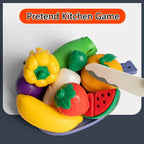 Play Food Kitchen Toy, Pretend Food Play Kitchen Toys Accessories Birthday Gifts for 3 4 5 Years Old Boys Girls