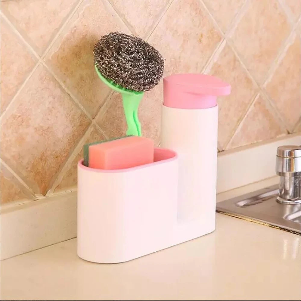 Kitchen Shampoo Soap Dispenser Container Holder Newest Portable Home Bathroom Plastic Practical Liquid Soap Shampoo Storage 1PCS
