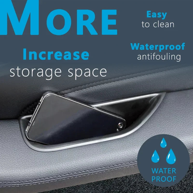 For Benz E-Class W212 Sedan Storage Box E200 E300 E350 E400 2010 2011 2012 2013 2014 2015 2016 Door Handle Container Accessories