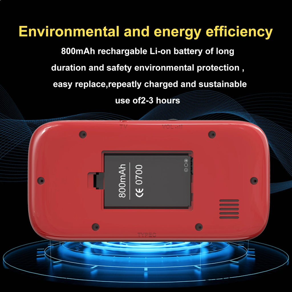 GAMINJA GC76 400 IN 1 Classic Games Handheld Mini Game Console 2.8inch Video Game Console Portable Handheld Game