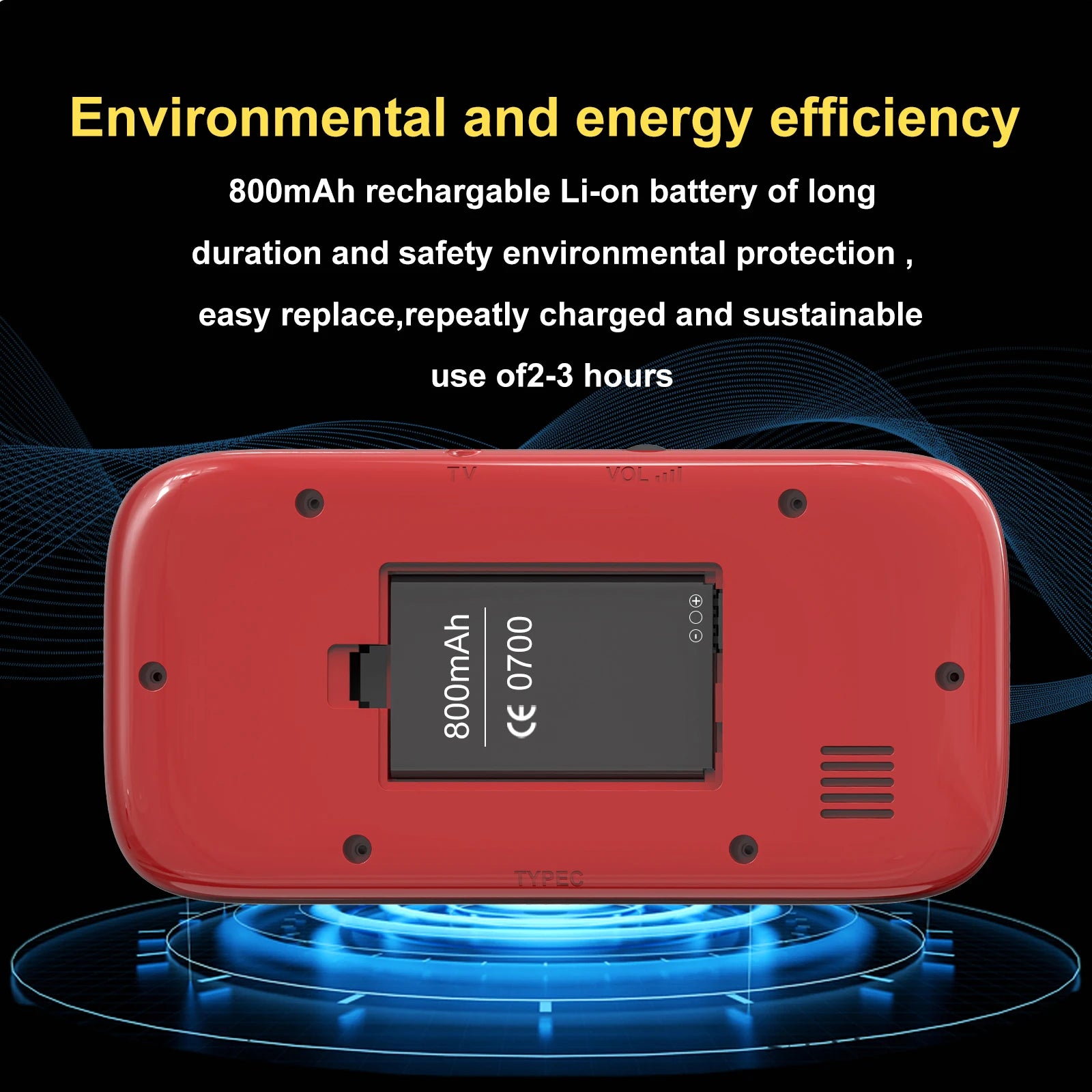 GAMINJA GC76 400 IN 1 Classic Games Handheld Mini Game Console 2.8inch Video Game Console Portable Handheld Game