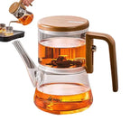 Magnetic Tea Pot Separation Removable Infuser Long mouthed teapot High Temperature Resistant Press Control Flower Tea Pot