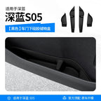 For Deepal series S05 2025 Car door storage box glass lifting panel pad car interior silicone pad