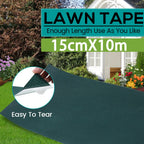 10M Artificial Grass Seam Tape for Lawn Glue-free Garden Lawn Green Tape Synthetic Lawn Grass Carpet Fixed Connection Tape