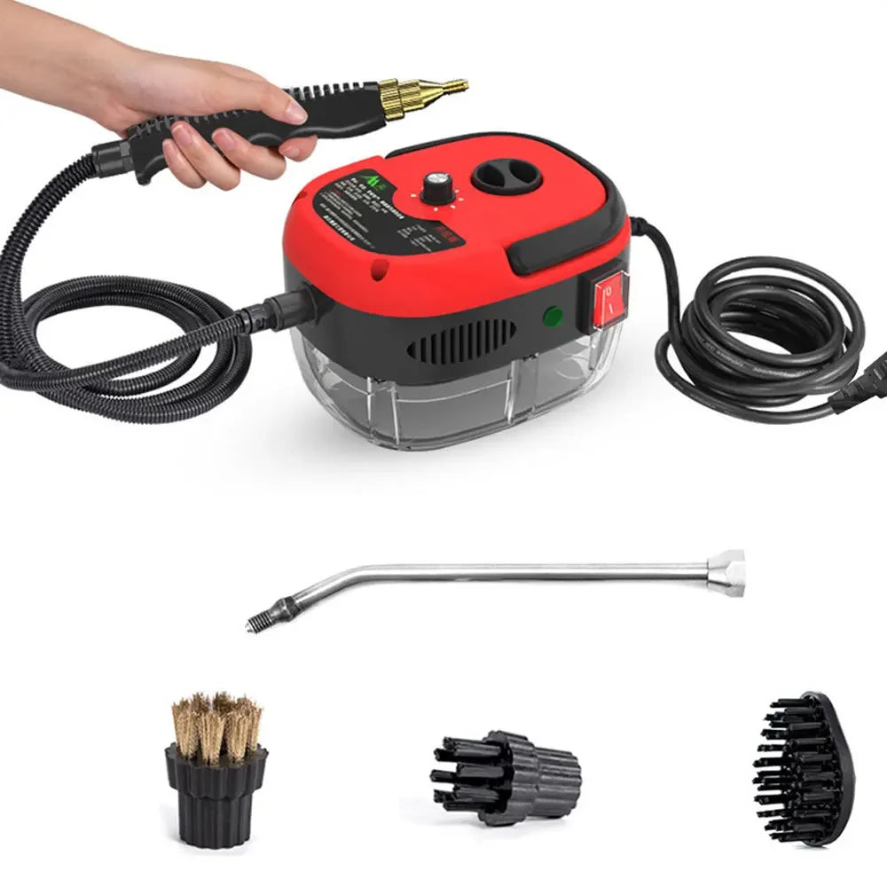 Steam Cleaner High Temperature Household Sterilization for Air Conditioner,Sofa,Kitchen Hood Car Handheld Steam Cleaner 2500W