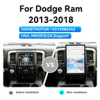 14.4 Inch Android 13 For Dodge RAM 2013-2018 Carplay Tesla Style Car GPS Navigation Multimedia Player Radio Tape Head Unit