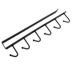 Storage Rack, Shelf, Hanging Hook, Organizer, Cupboard, Closet Hanger, Glass Mug Shelf Hanger Hook, Storage Holder, Kitchen