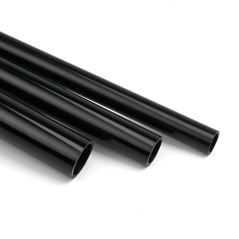 20-63mm Black PVC Pipe Connectors Ball valve Three-way Direct Garden Water Aquarium Fish Tank Drainage Tube Fittings Accessories