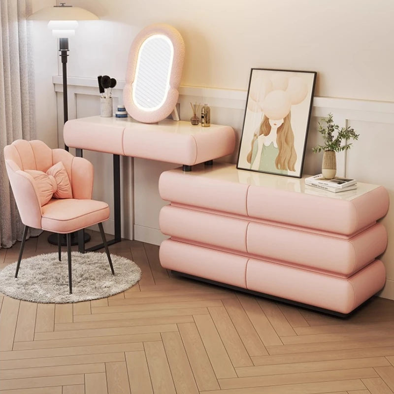 Illuminated Makeup Dressing Table with Mirror with Jewelry Cabinet Dresser Shida Furniture Organizers Mini Folding Toilet Tables