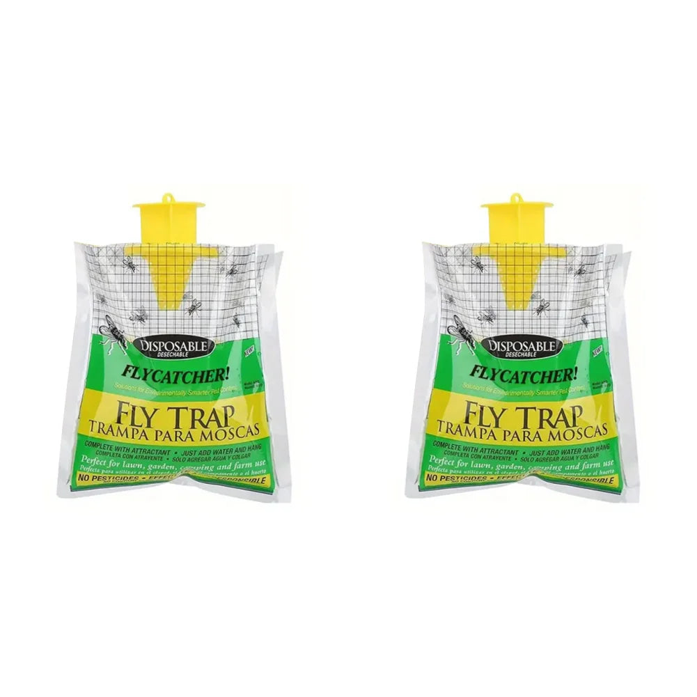 1-30Pcs Hanging Fly Trap Disposable Fly Catcher Bag Mosquito Trap Catcher Fly Wasp Insect Bug Killer Flies Trap for Outdoor