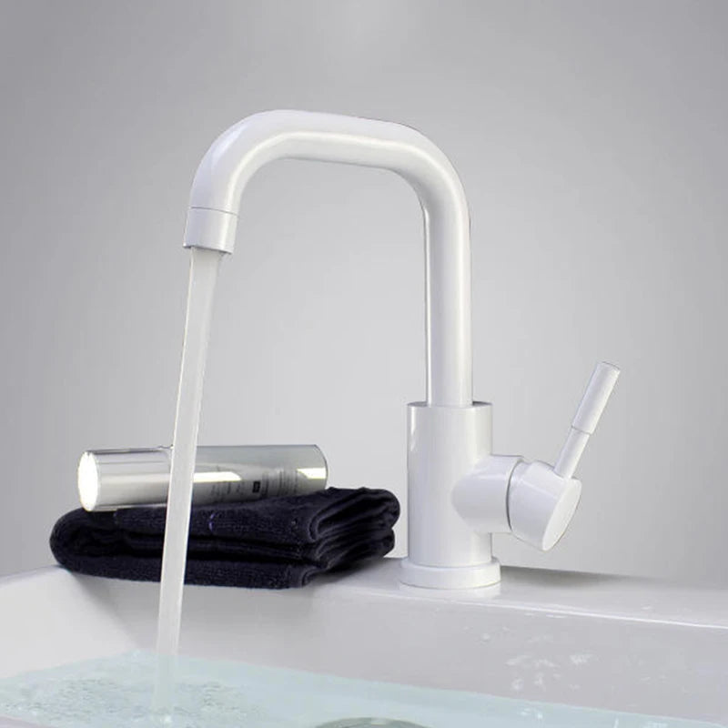 Dfrkjhre Bathroom Basin Faucet Matte Black Series for Sink Vessel Stainless Steel Hot and Cold Water Mixer Tap Crane