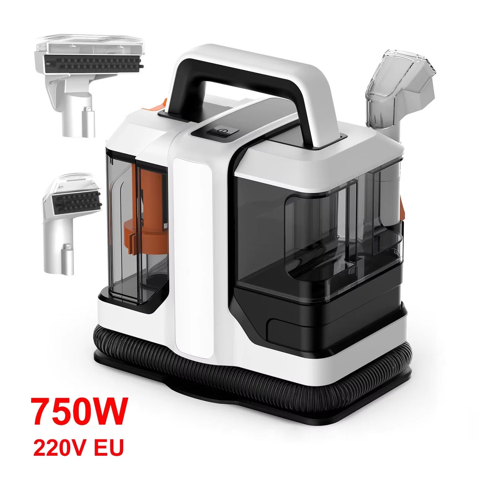 OMESER Handheld Carpet Cleaner 750W 15KPa Portable Spot Cleaner for Car Sofa Pet Hair Spray Suction Upholstery Clean Machine