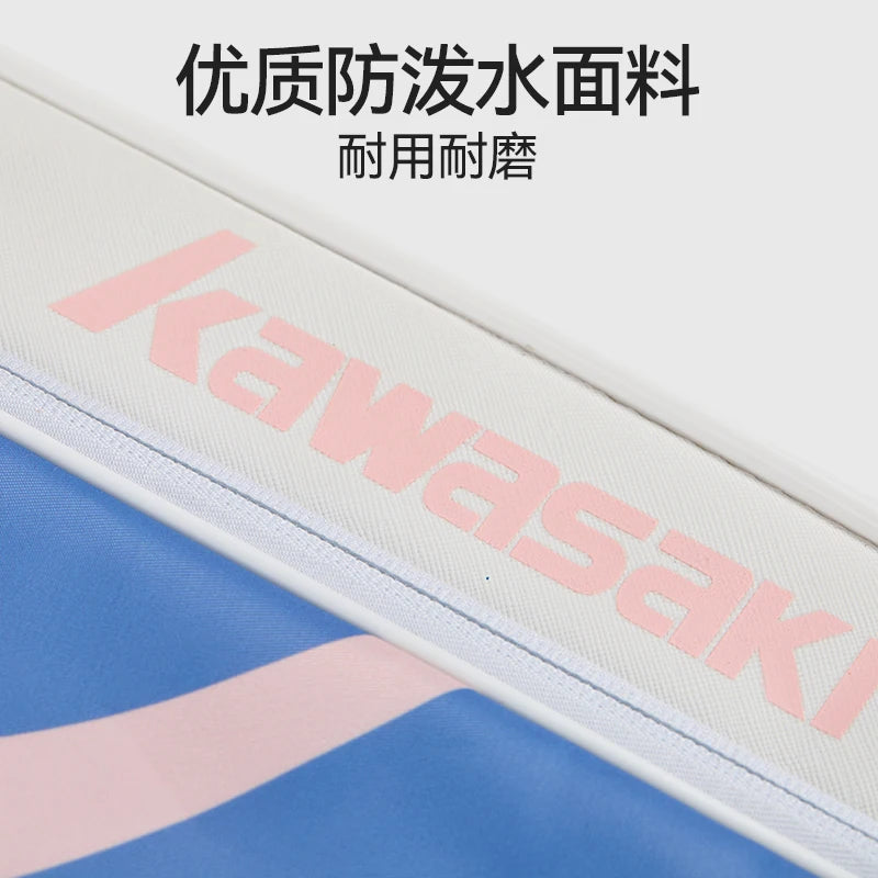 Kawasaki 2025 Brand New Badminton Bag 6pcs-Pack Large Capcity racquet