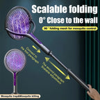 2 in 1 Household Retractable Electric Mosquito Swatter Outdoor Mosquit