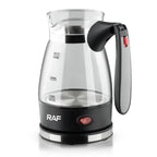600W Electric Coffee Maker Turkey Coffee Pot Glass Italian Mocha Pot Greek Turkish Coffee Machine Easy for Household Office Gift