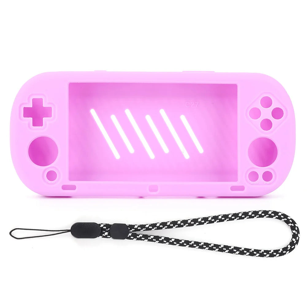 For Trimui Smart Pro 5 Inch Game Console Silicone Case Drop-proof Shockproof Protective Cover For Trimui Smart Pro Accessories