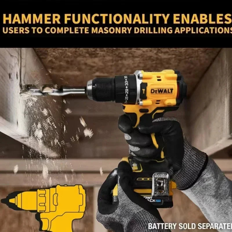"2025 New!" DEWALT DCD805 20V High - Performance Brushless Cordless Impact Drill & Screwdriver - Ideal for Pros & DIYers