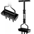 Durable Iron 3-Prong Soil Cultivator, Perfect Gardening Aid Tool for Home Lawn Maintenance and Landscaping Projects