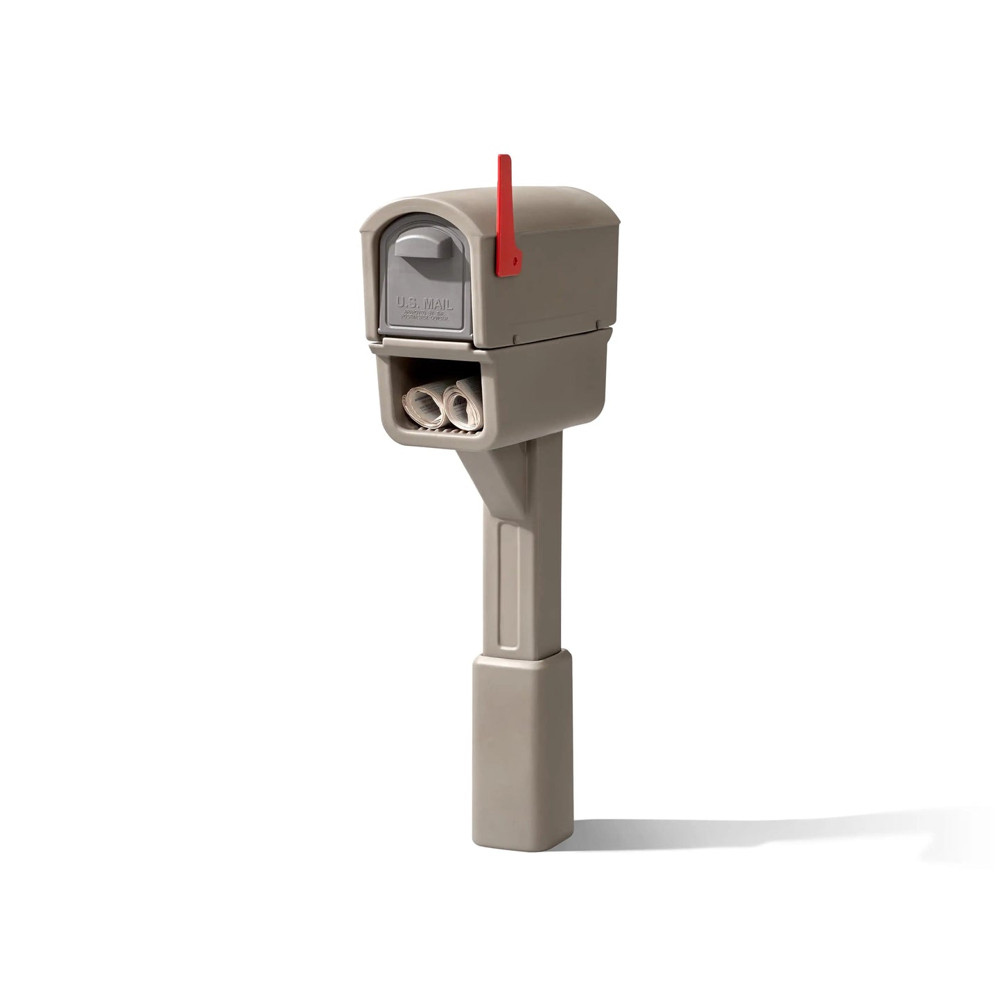 Express Plus Plastic Mailbox Mocha Finish