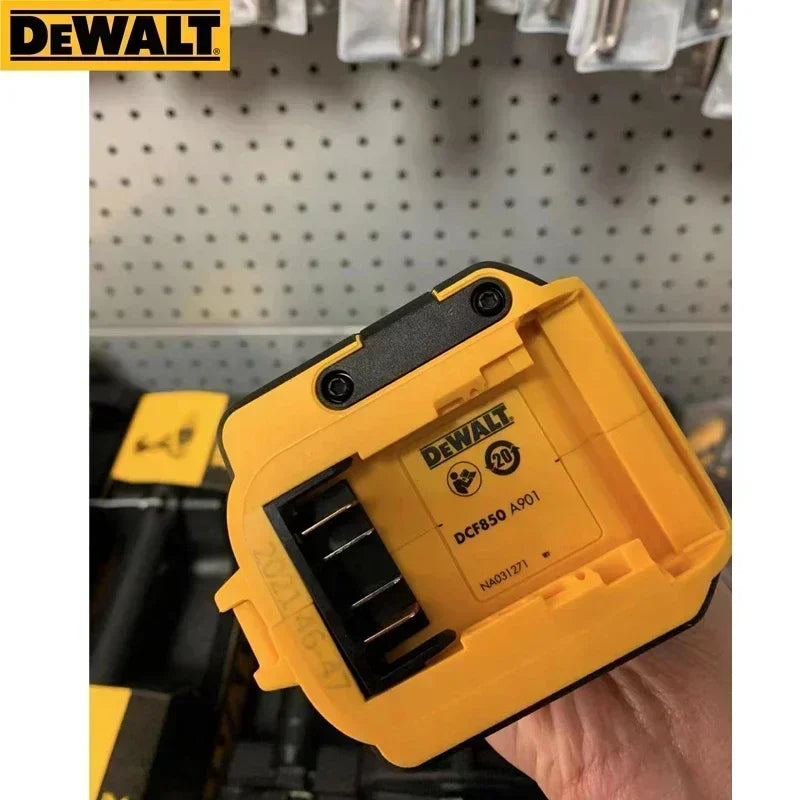 DEWALT DCF850 Cordless Impact Driver Bare Tool 20V Brushless Motor 205NM Wirless Rechargeable Power Tool DCF850N