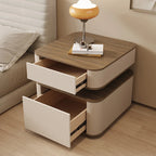 Minimalist Modern Aesthetic Bedside Table With Drawers Design Storage Nightstand Space Saving Mesa De Noche Bedroom Furniture