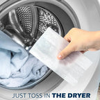 Dryer Sheets Bulk Natural Fabric Softener Sheets Plant Lavender Laundry Softener Naturally Removes Static Cling Drying Machine