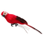 Creative Foam Feather Artificial Parrot Artificial Simulation Foam Bird Fake Animal Bird Garden Bird Prop Decor Home Ornament